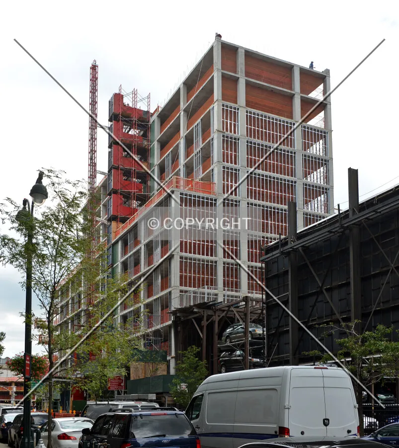 View from the southeast
