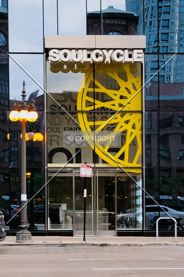 Soul Cycle entrance on the north; July 17, 2021