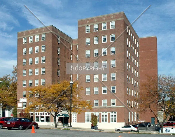 View from the southeast