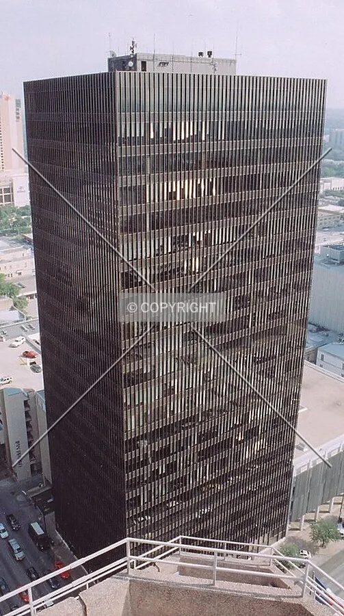 View from northwest from One American Center