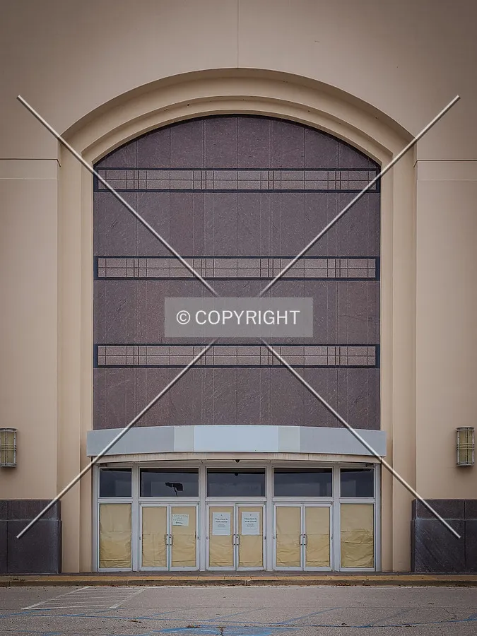 Former entrance to the Macy's Department Store; October 28, 2023