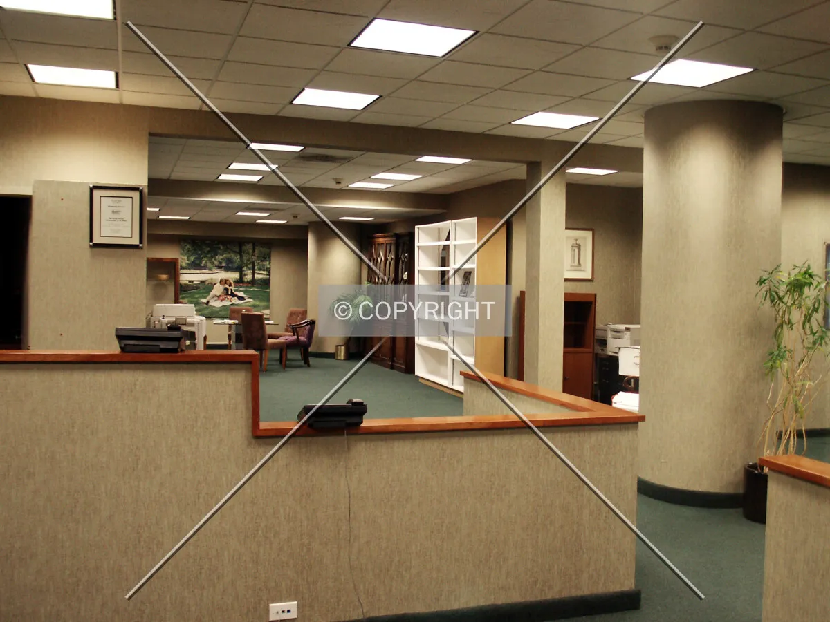 Office space in the podium