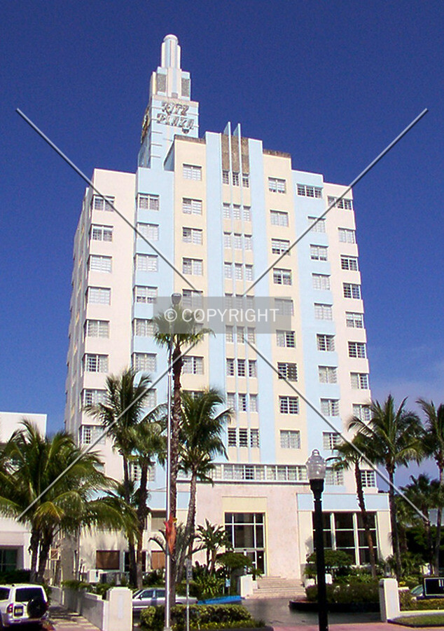 View from Collins Avenue