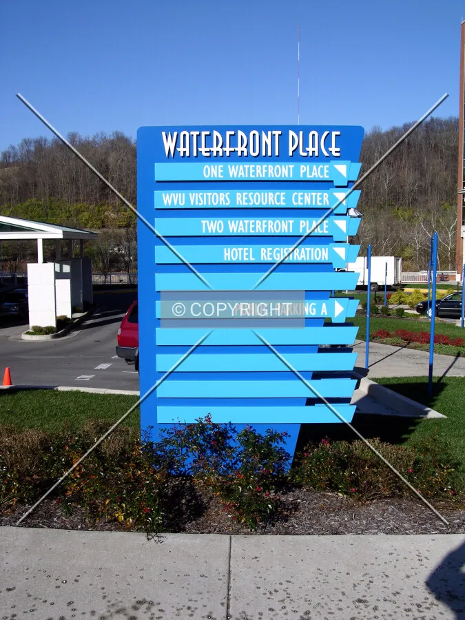 Main signage