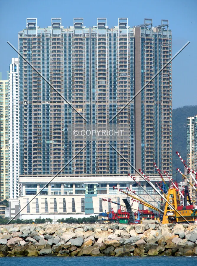 View from West Kowloon promenade