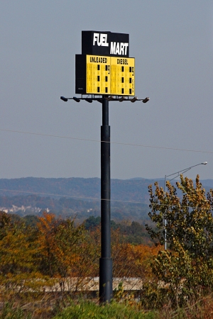 View from the northwest