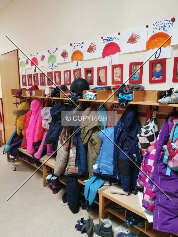 Inside a kindergarten