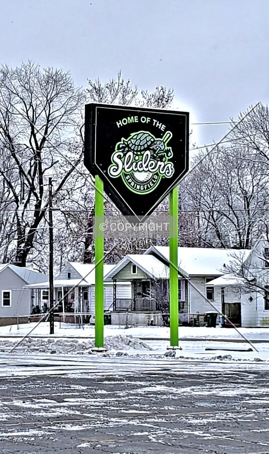 Northwest view; February 13, 2020
