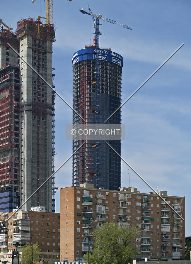 A view from Chamartin train station