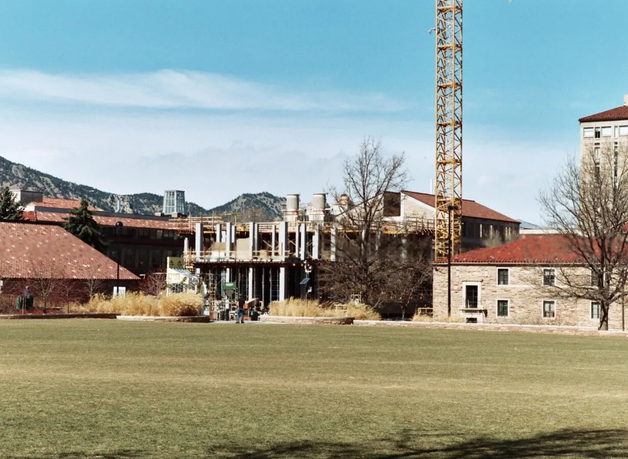 Distant view from the southeast