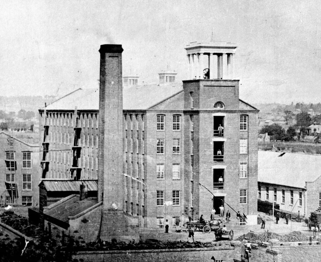 Vintage view from the southeast
