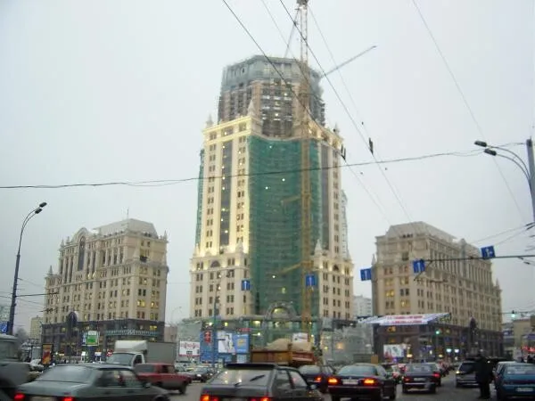 View across the square
