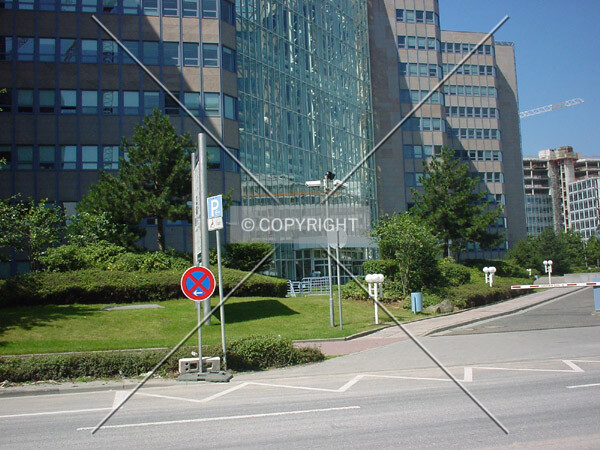 As seen from the Herriot's office building
