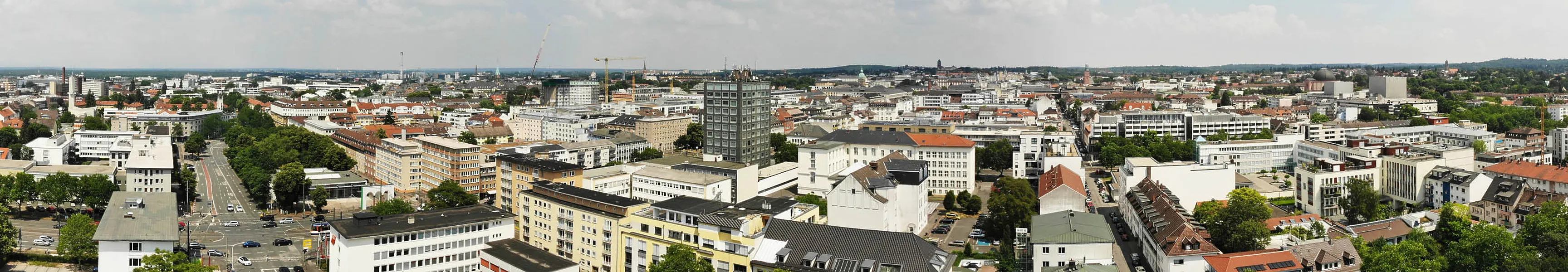 Panorama of Darmstadt