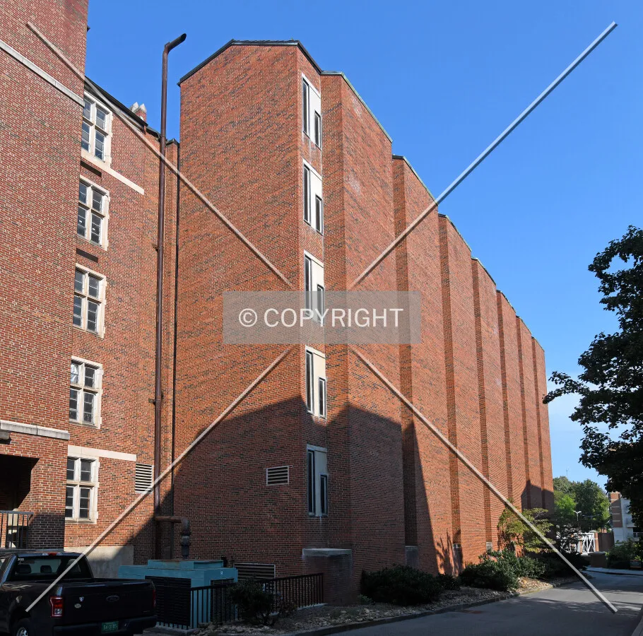 View from the southeast