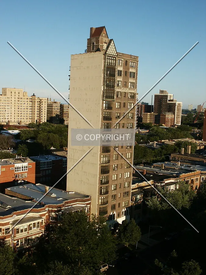 View from Cornell Towers looking southeast