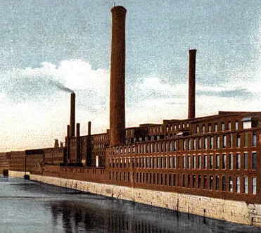 Vintage view from the northwest