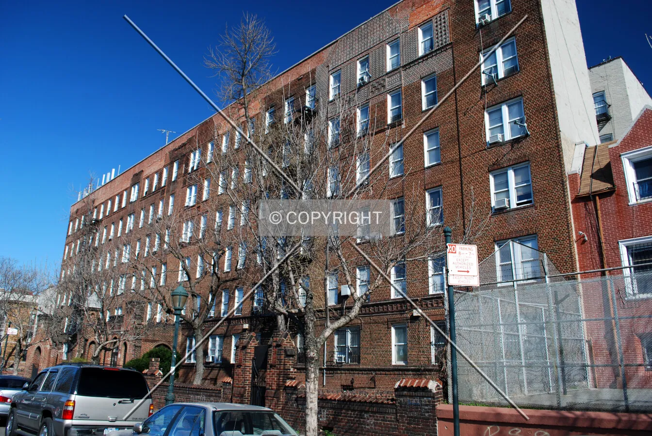 View along Eastern Parkway