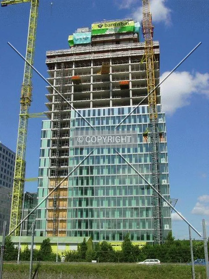 View from Amsterdam Zuid WTC station