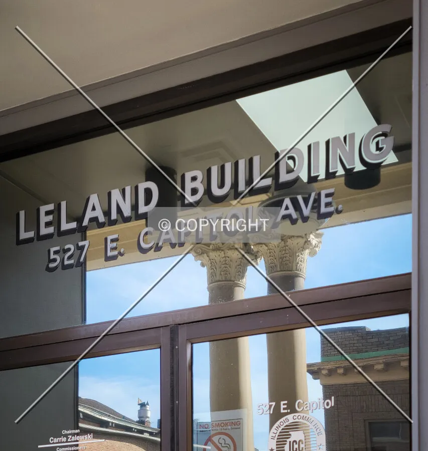 Doors on the south entrance; February 21, 2022