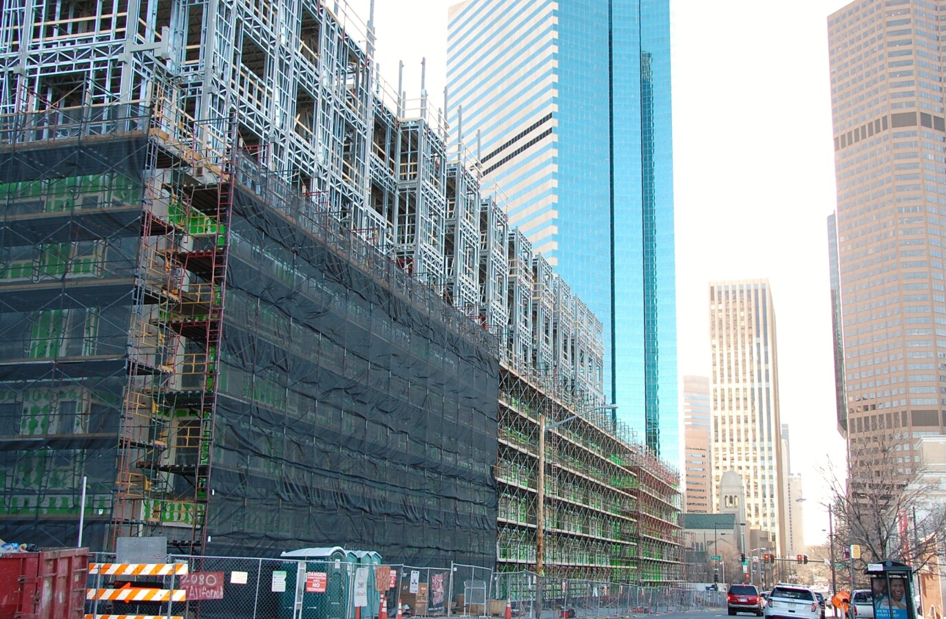 View to the southwest