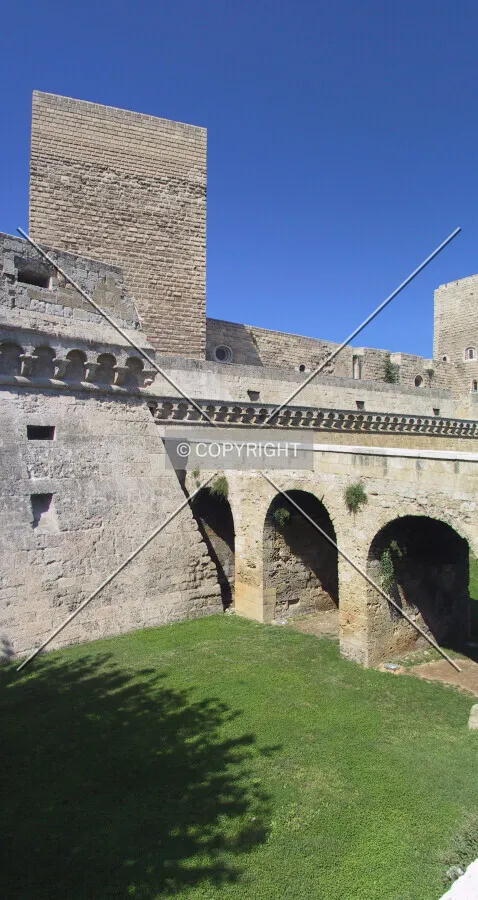 View of the bridge walkway leading to the entrance
