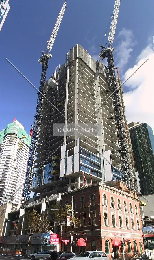View of the northeast corner