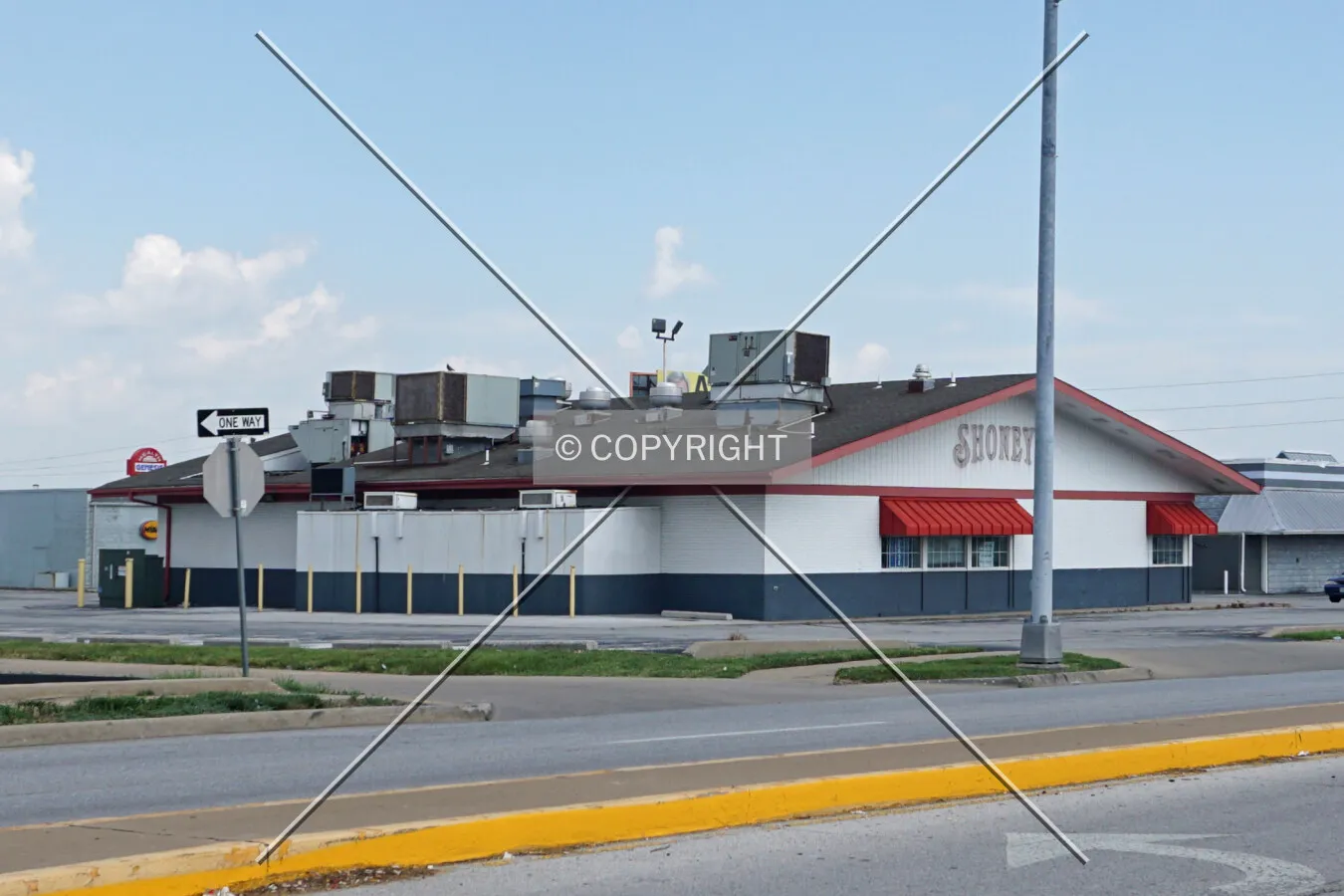 View from the northwest; June 17, 2016