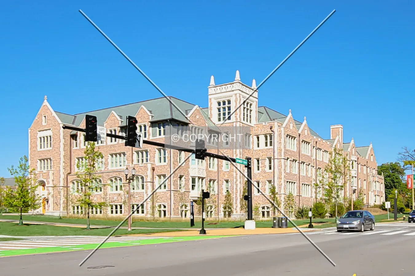 From the southeast; October 4, 2021