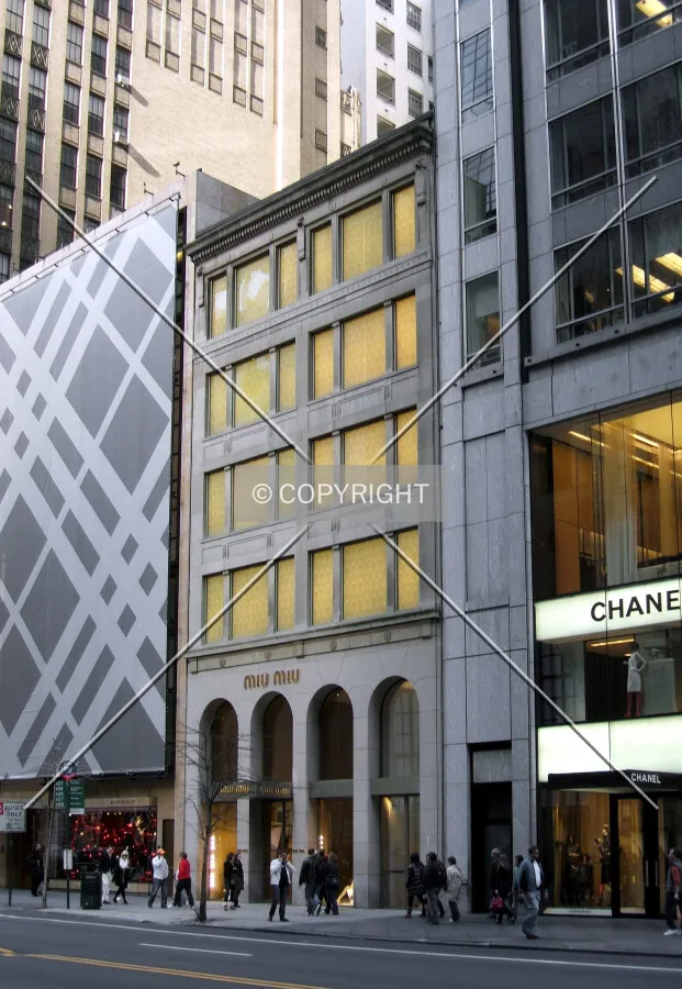 View from the southeast on 57th Street