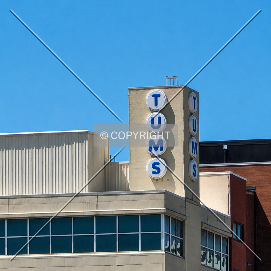Detail of the signage, Sunday, April 19, 2026