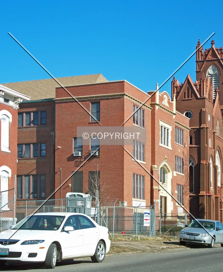 View from the southwest; January 15, 2008