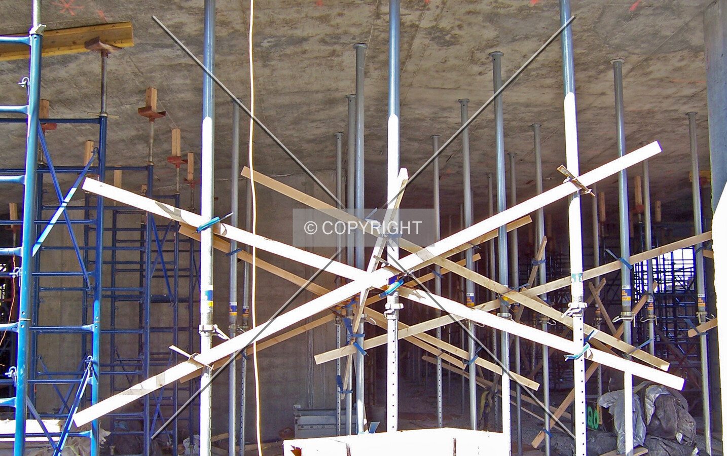 Looking into the first floor from Roosevelt Road
