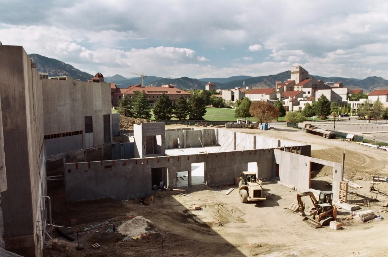 View to the west