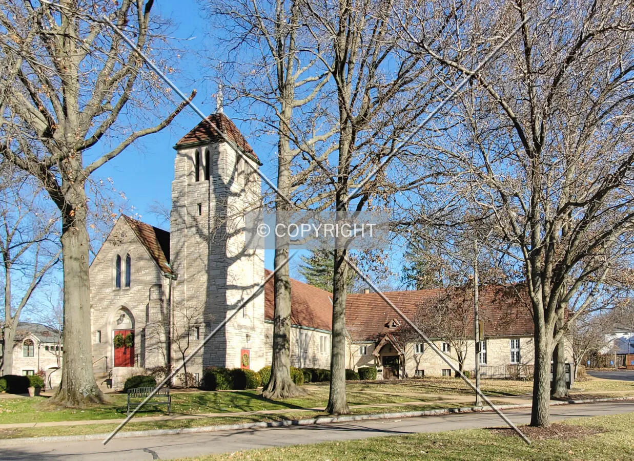 Northwest view; January 1, 2020