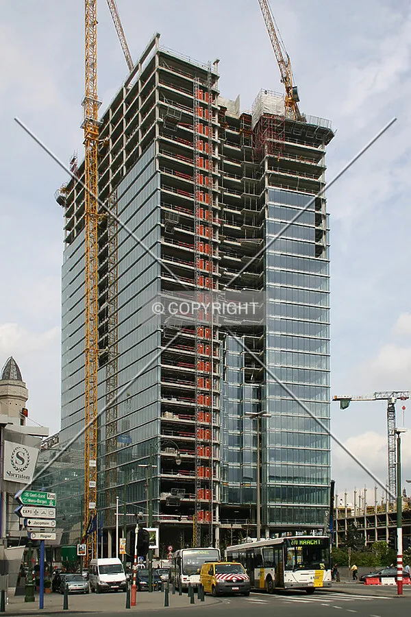View from Place Rogier