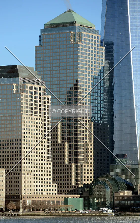 View from the southwest across the Hudson River