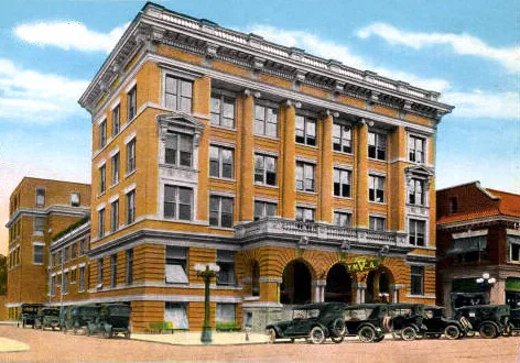 View from the southeast at 2nd and Tryon Streets
