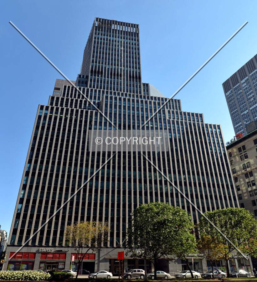 View from the northwest at Park Avenue and 56th Street