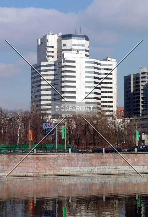 View from across Moskva River