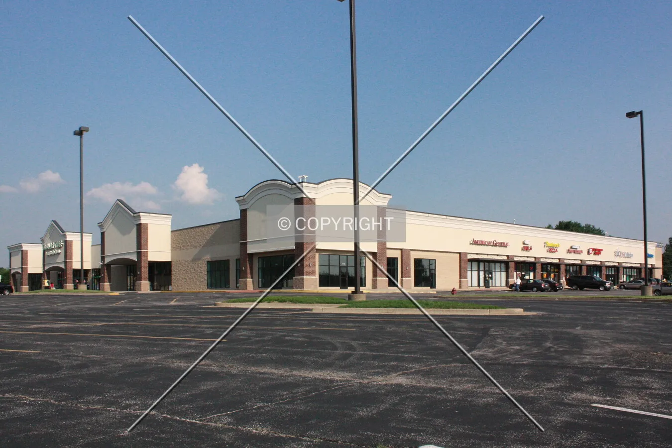 View from the northwest; May 25, 2010