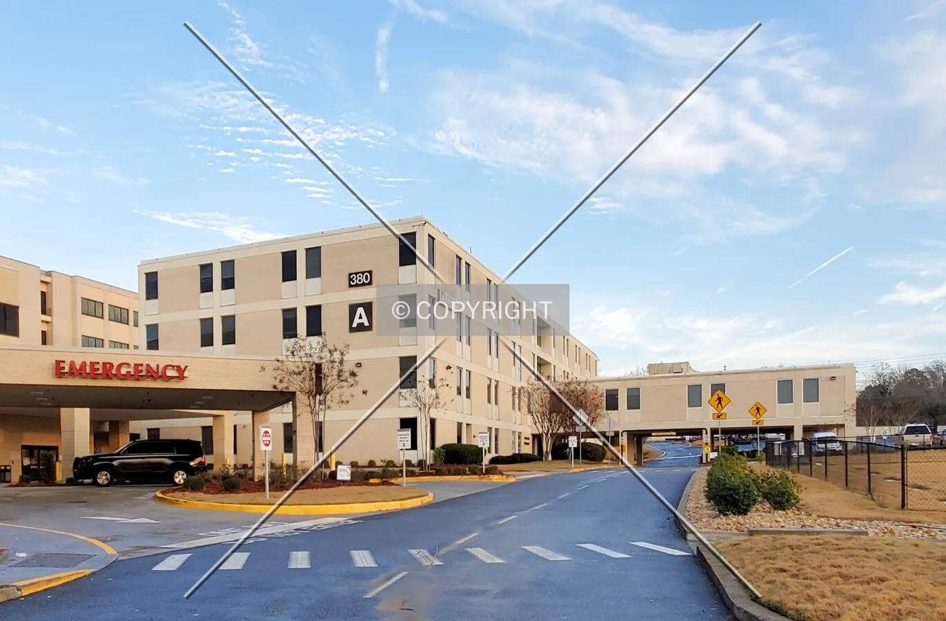 Southeast view; January 2, 2021