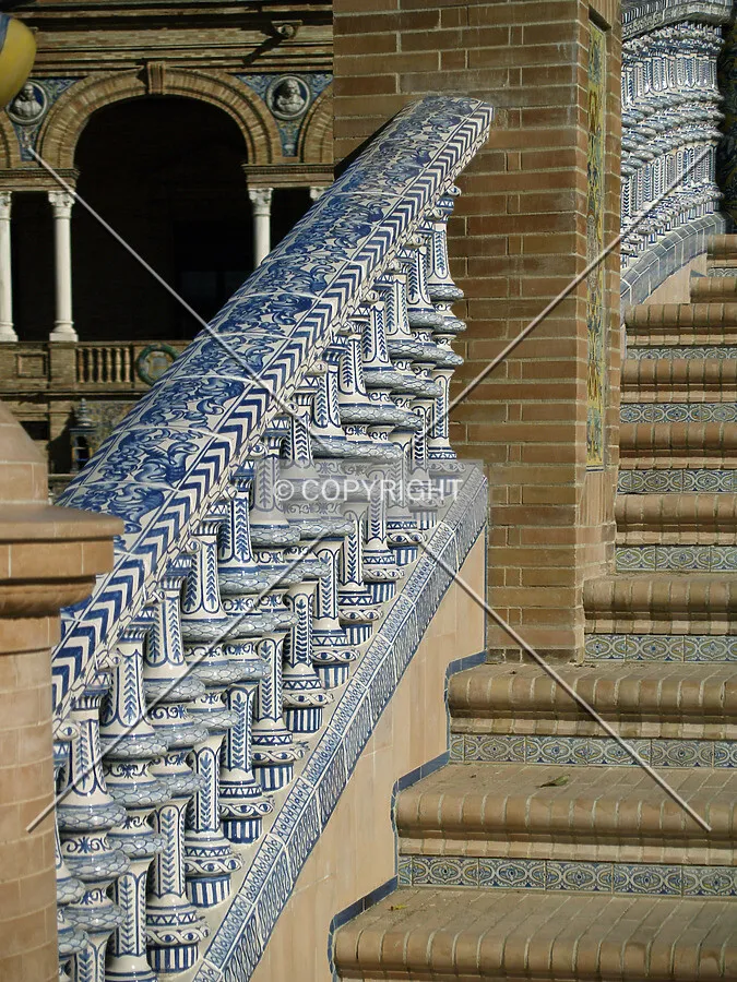 Detail of the stairs