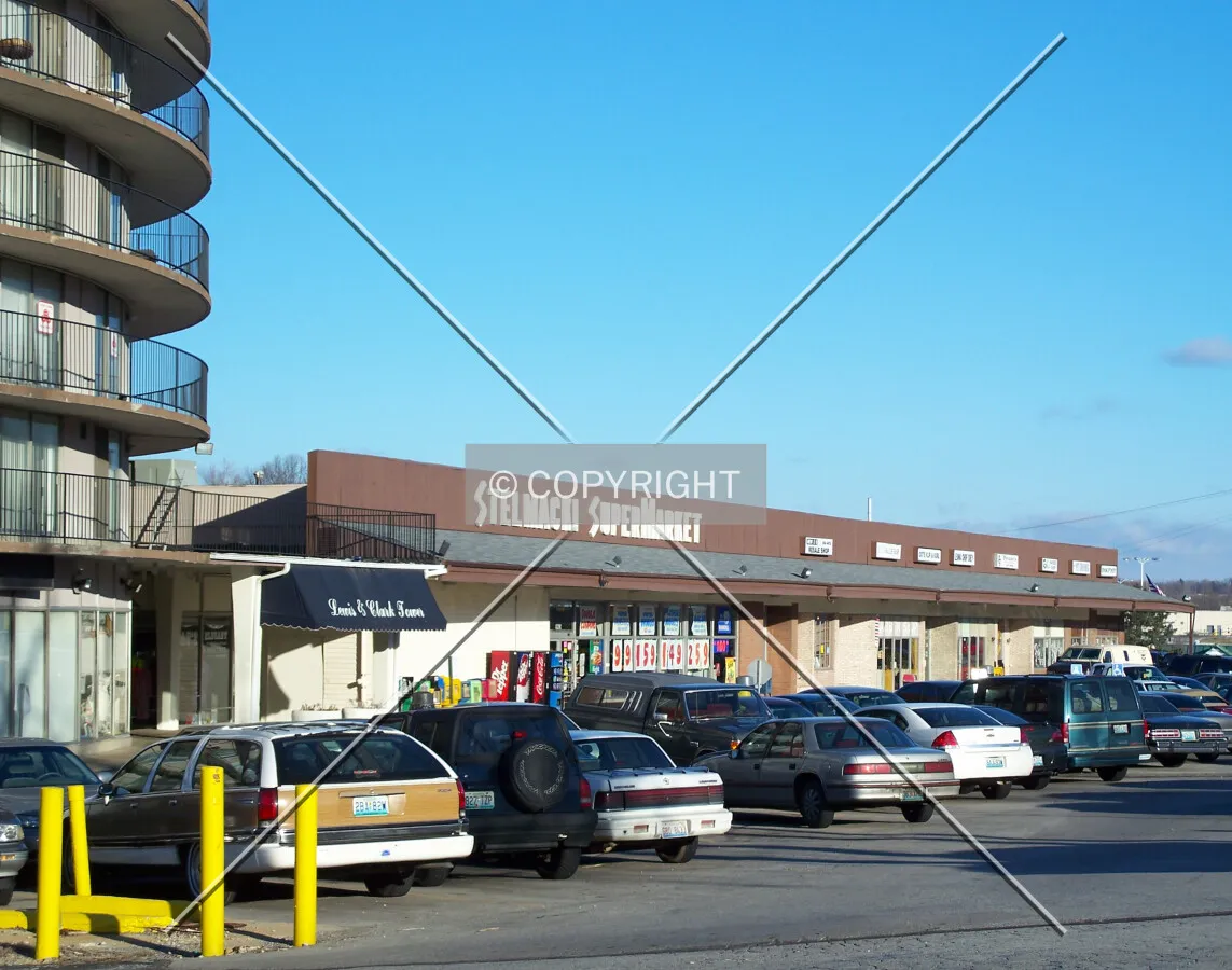 The northern section from the southeast; January 19, 2008