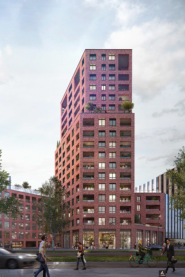 Second rendering of the project.