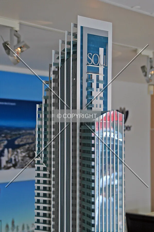 Top of a model