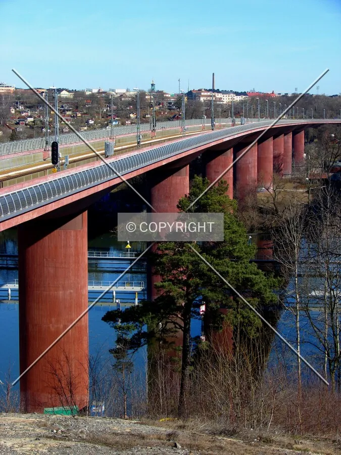 View from the south shore of Årstaviken