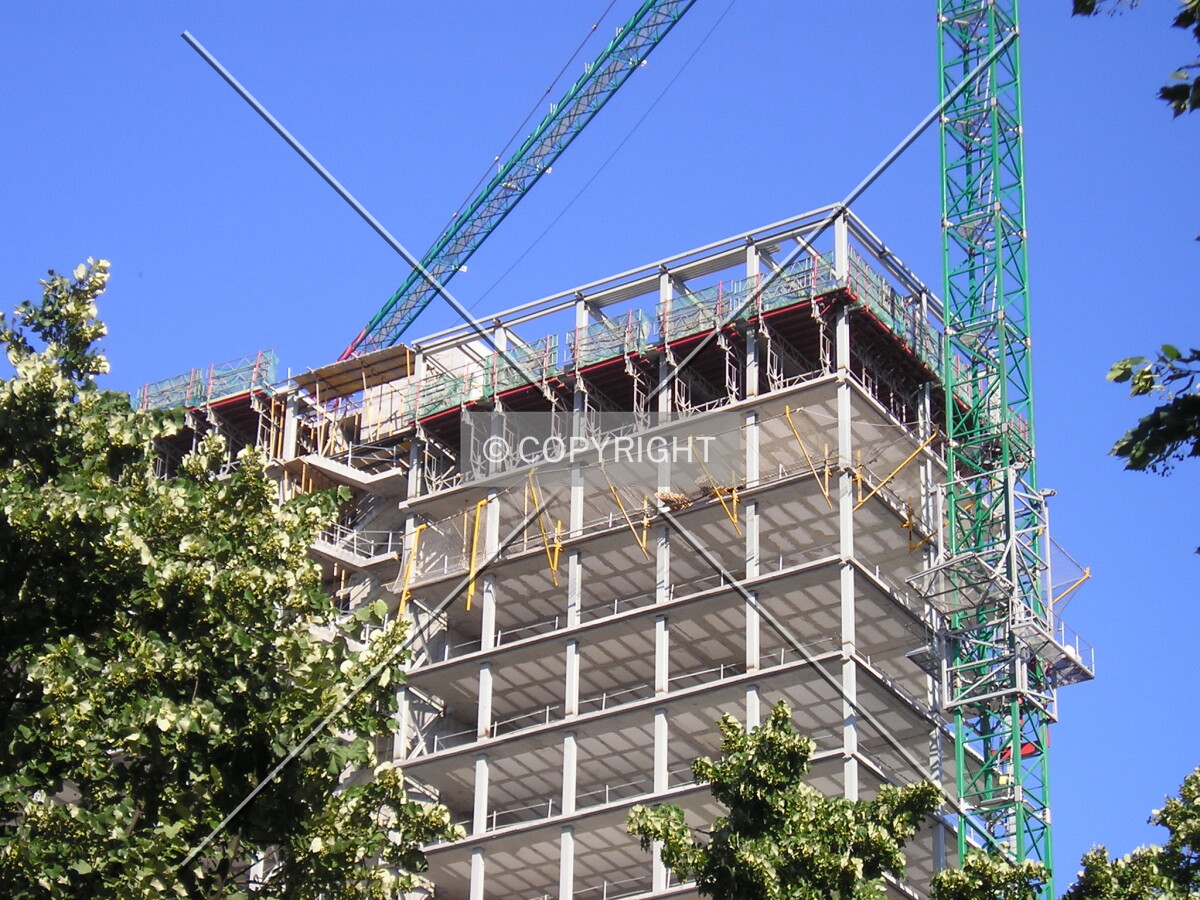 Upper part of the structure
