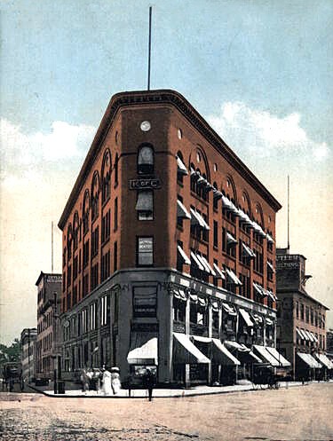 Vintage view from the west