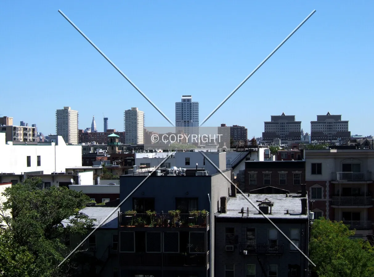 Central Hoboken from the west